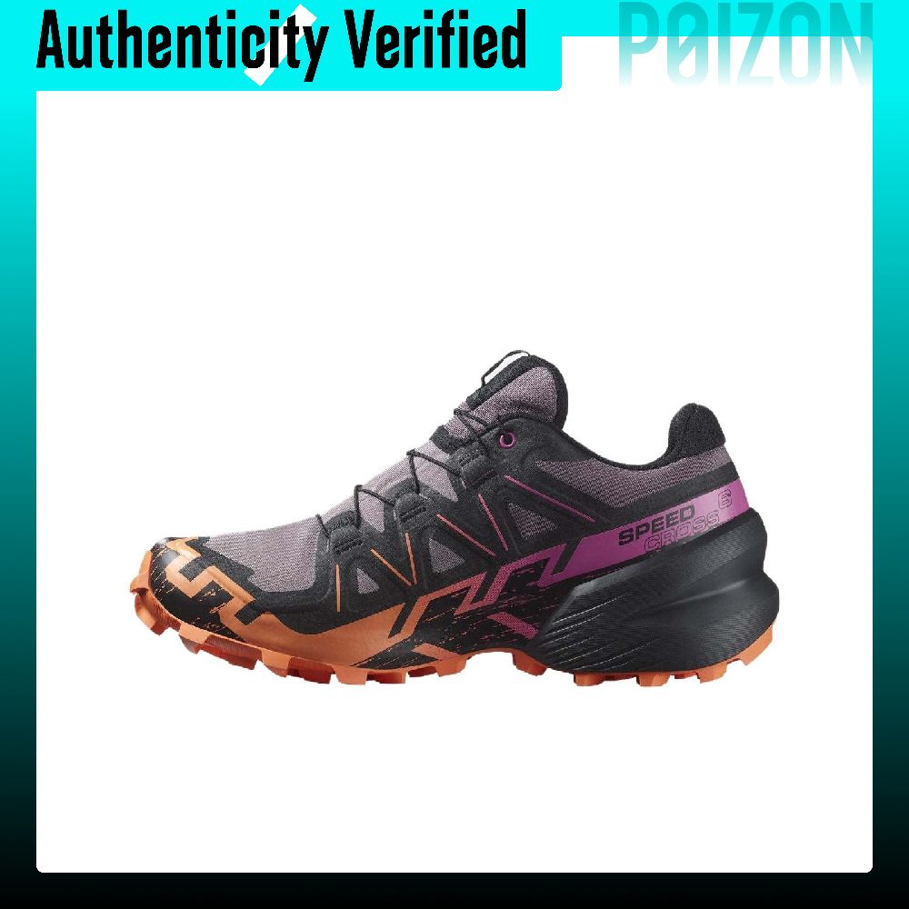 Salomon Shoes Speedcross 6 - サロモン スピードクロス 6 快適ランニングシューズ レディース パープル