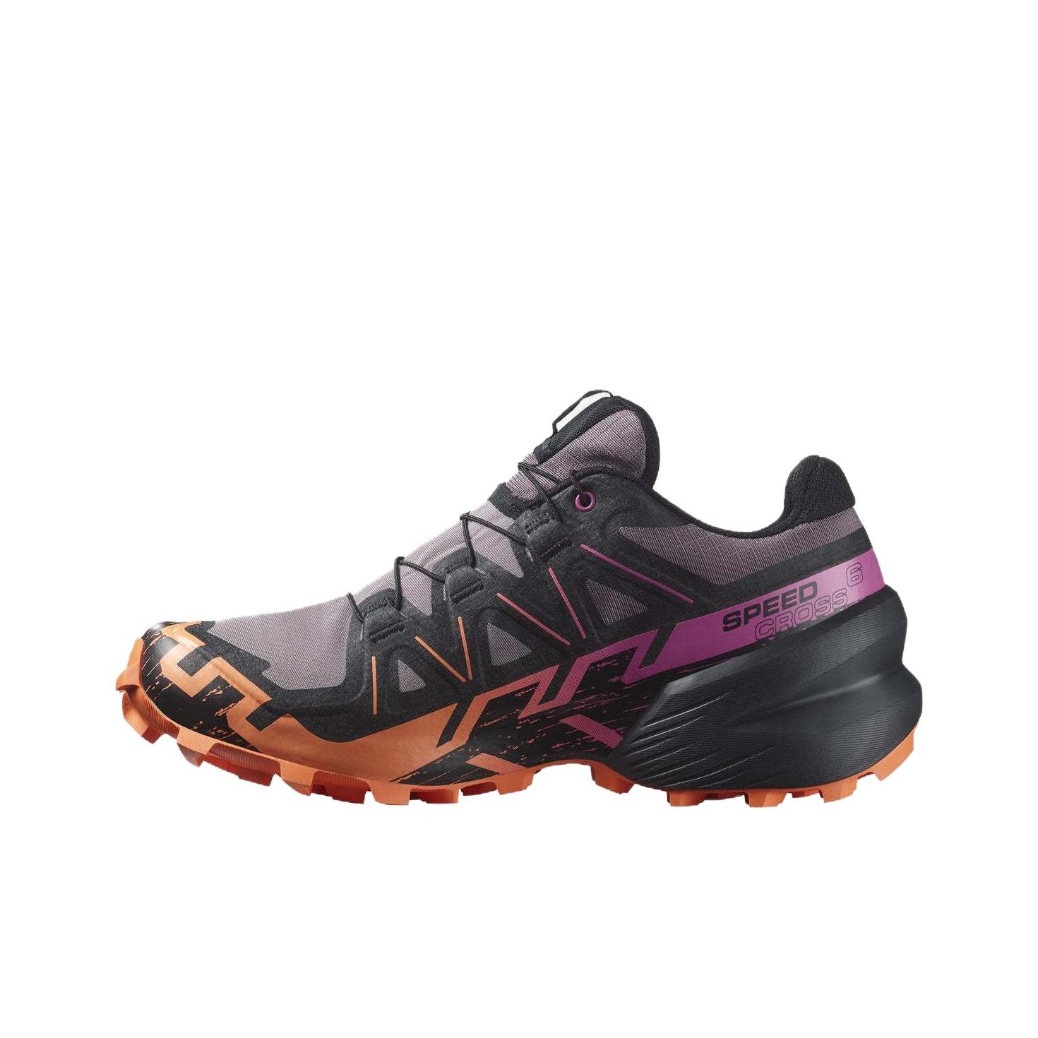 Salomon Shoes Speedcross 6 - サロモン スピードクロス 6 快適なランニングシューズ レディース パープル