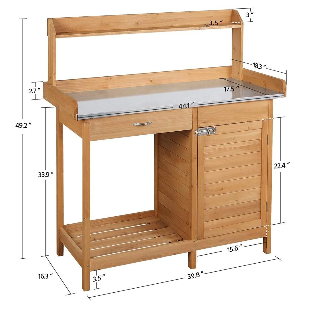 屋外家具用の屋外家庭用無垢材の作業台 - Outdoor Furniture Wood のレビューと価格