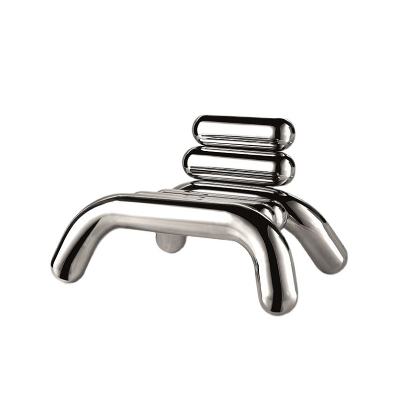ステンレス鋼の椅子、軽くて豪華な、創造的でシンプルなスツール - Outdoor Furniture Metal Chairs のレビューと価格