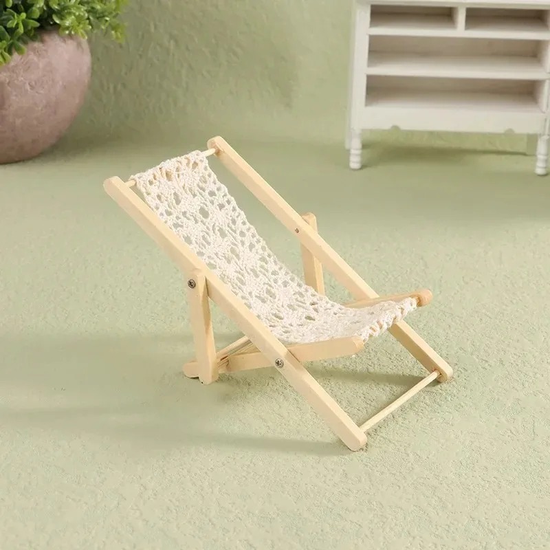 1/12スケール折りたたみ式ビーチデッキチェアミニ家具モデル - Outdoor Furniture Diy のレビューと価格