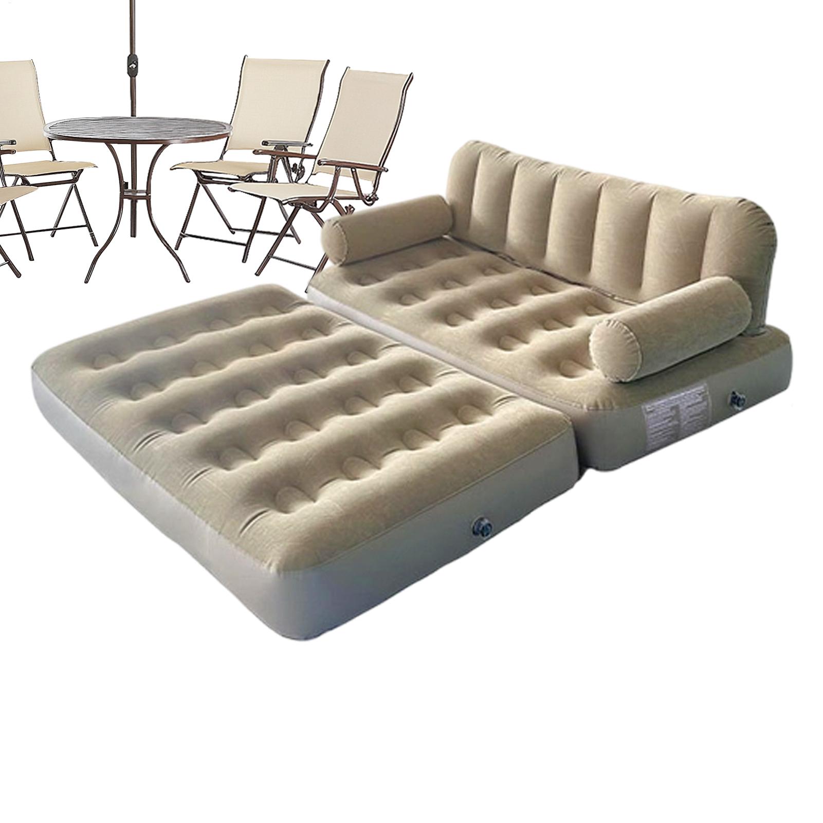 エアソファ エアポンプ付き 折りたたみベッド エアーカウチ  - Outdoor Daybed Furniture のレビューと価格