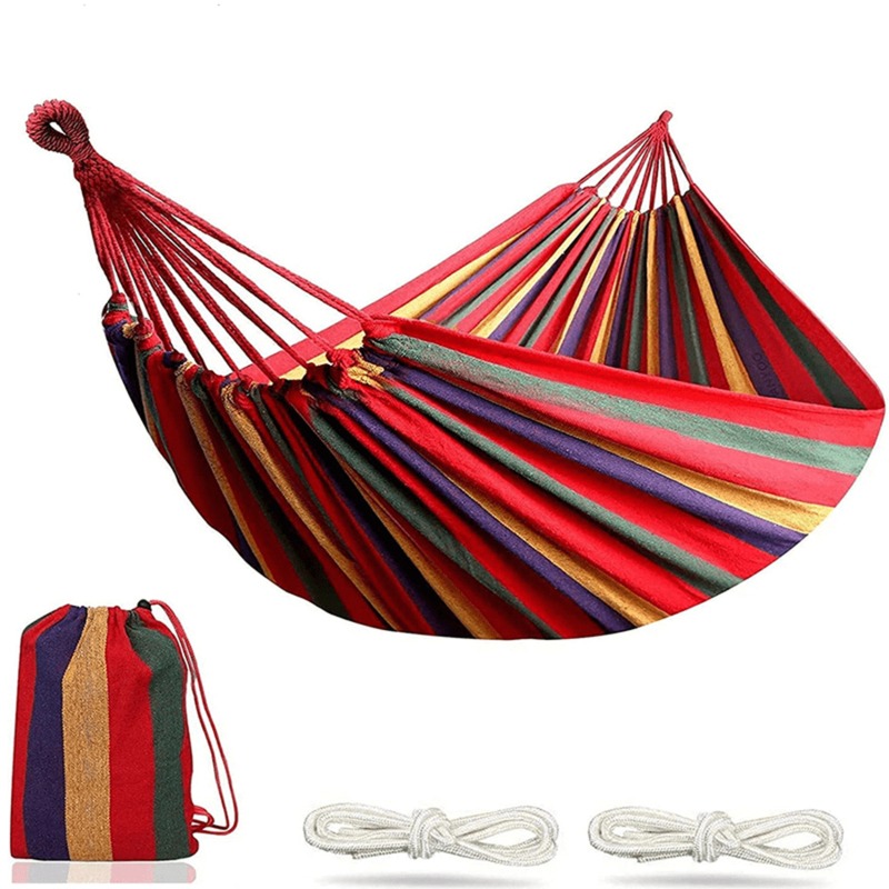 耐久性のあるシングルトラベルスイングチェア,バッグ付きハンモ - Outdoor Daybed Furniture のレビューと価格